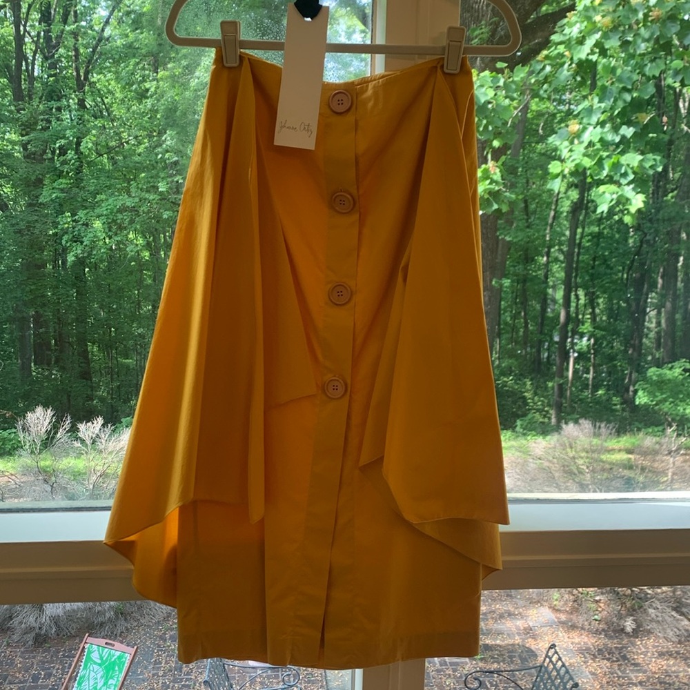Johanna Ortiz Fresh Lemon Skirt